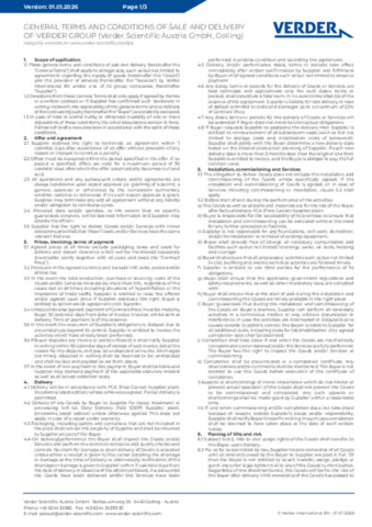 General Terms & Conditions