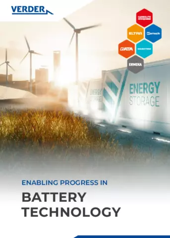 FLYER:  Verder Scientific - Enabling Progress in Battery Technology