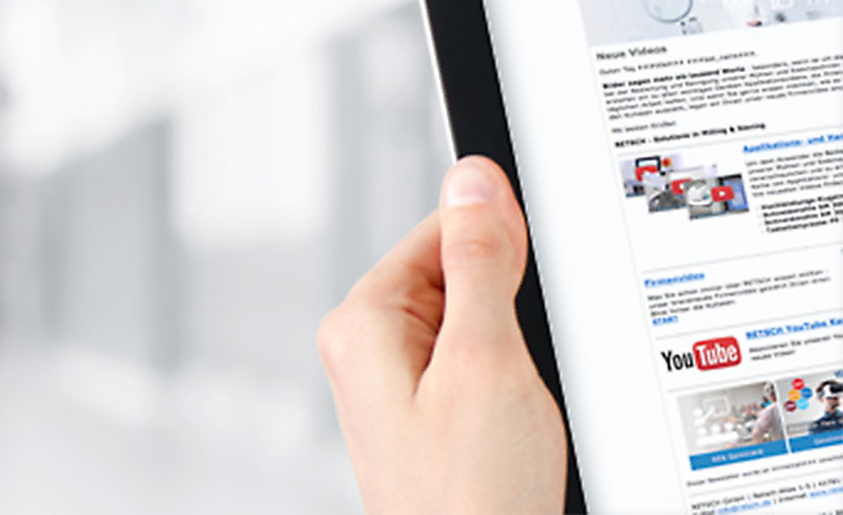 Newsletter Anmeldung